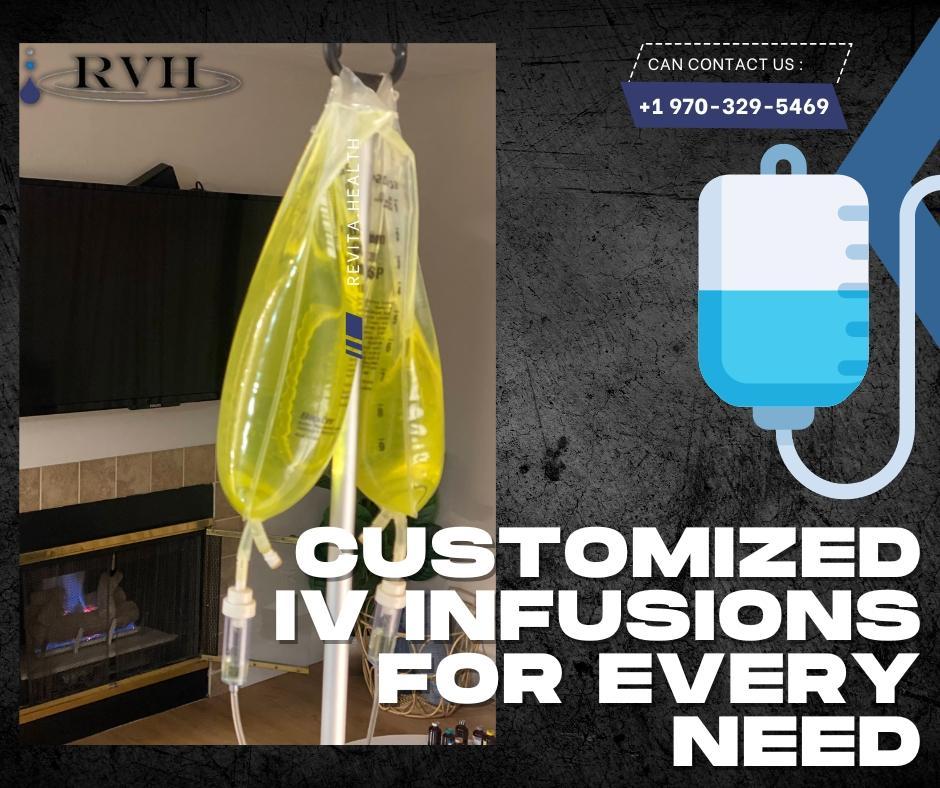 At ReVita Health, we understand that no two bodies are alike, which is why we offer customized IV Nutrient Therapy services.